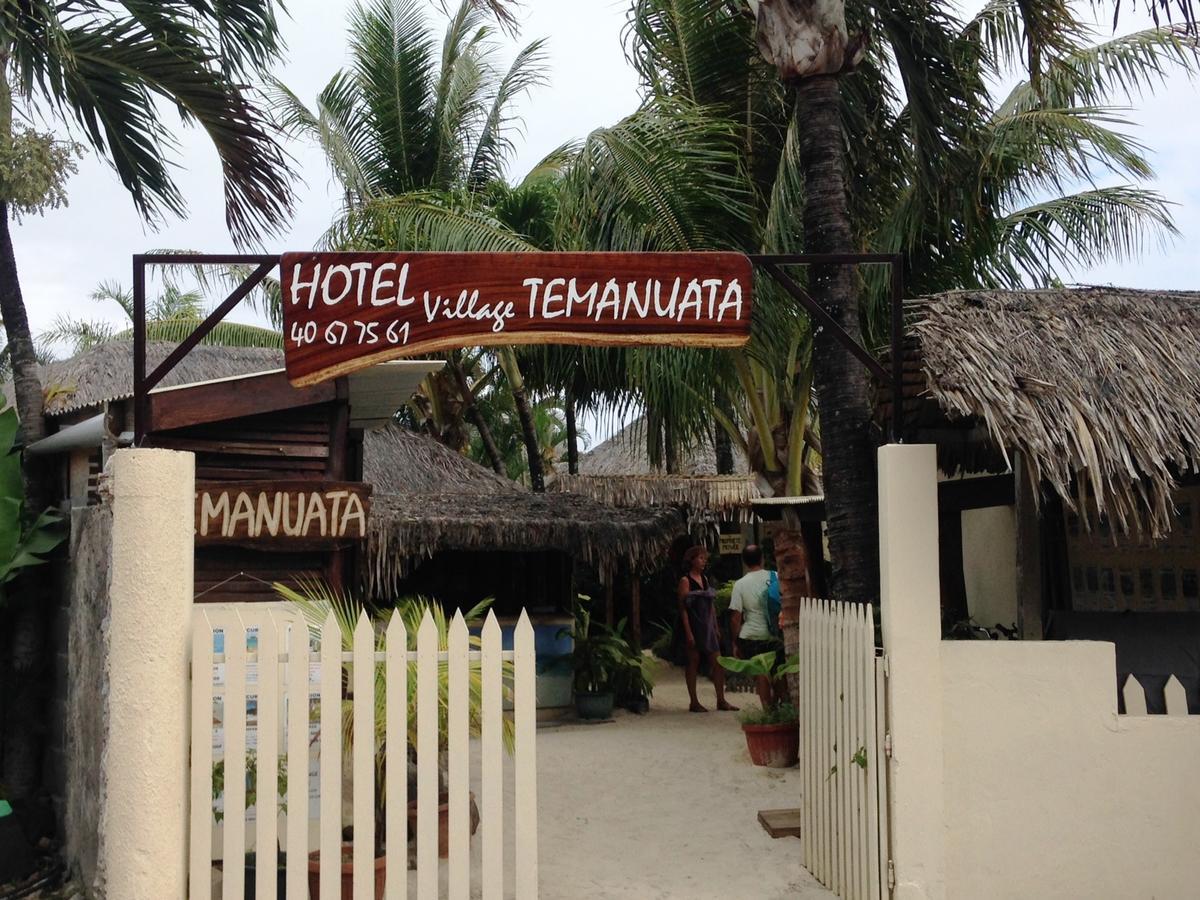 Village Temanuata Bora Bora Eksteriør bilde